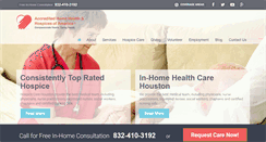 Desktop Screenshot of houstonhospices.com